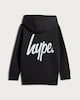 image 5 of Hype Cotton Rich Logo Hoodie in Black