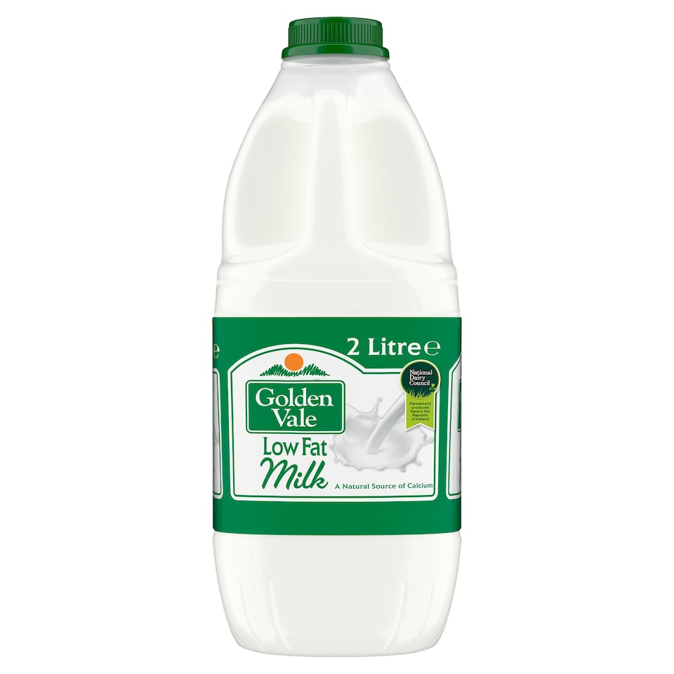 Golden Vale Low Fat Milk 2 Litre