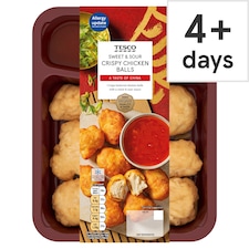 Tesco Sweet & Sour Crispy Chicken Balls 350g