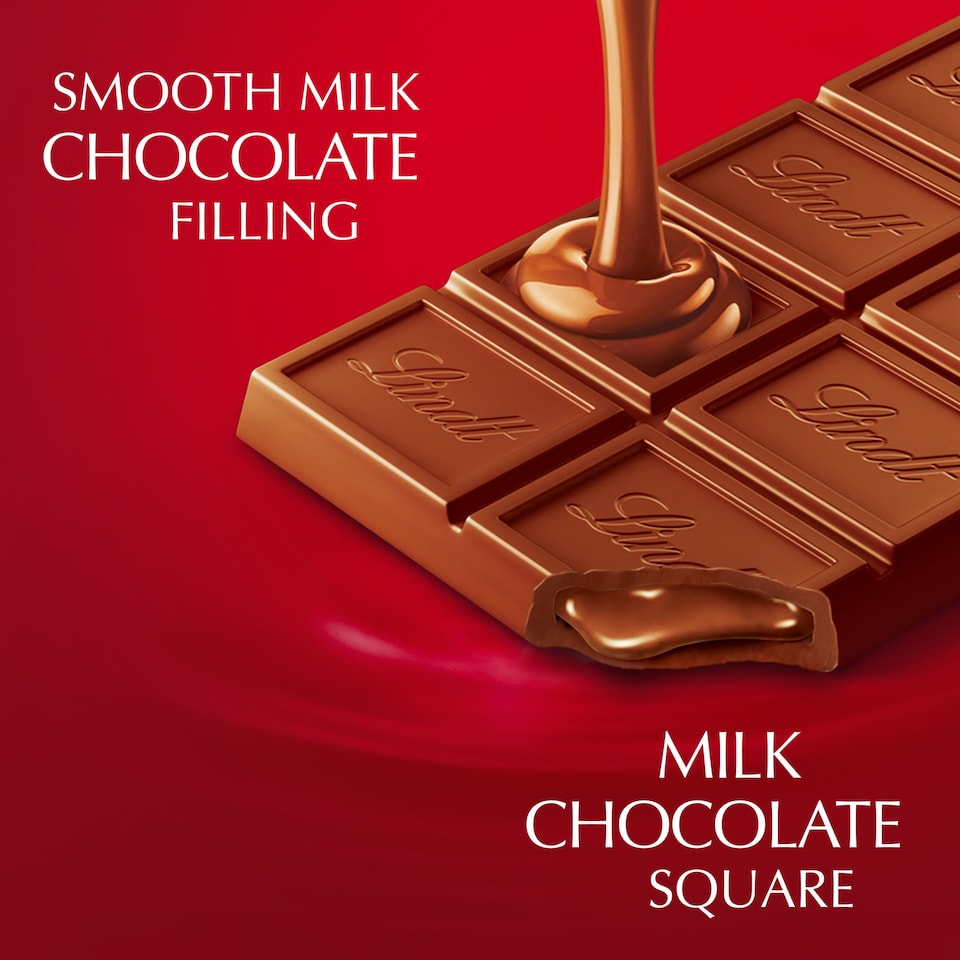 image 1 of Lindt Lindor Milk Chocolate Bar 100G