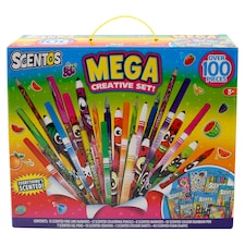 Scentos Stationery Mega Creative Pens Set 100 Piece