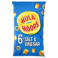 Kp Hula Hoops Salt & Vinegar 6X24g