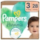image 1 of Pampers Harmonie Baby Nappies Size 3, 28 Nappies, 6kg-10kg