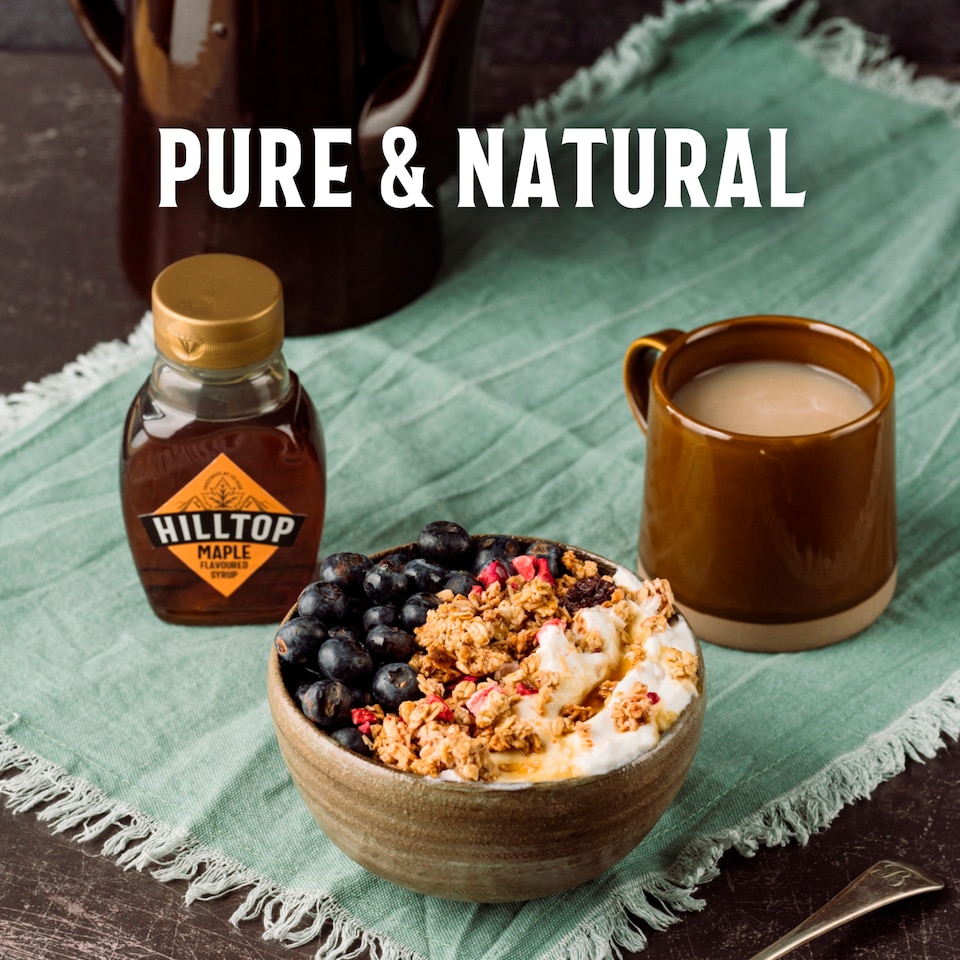 image 1 of Hilltop Maple Flavoured Syrup 230G
