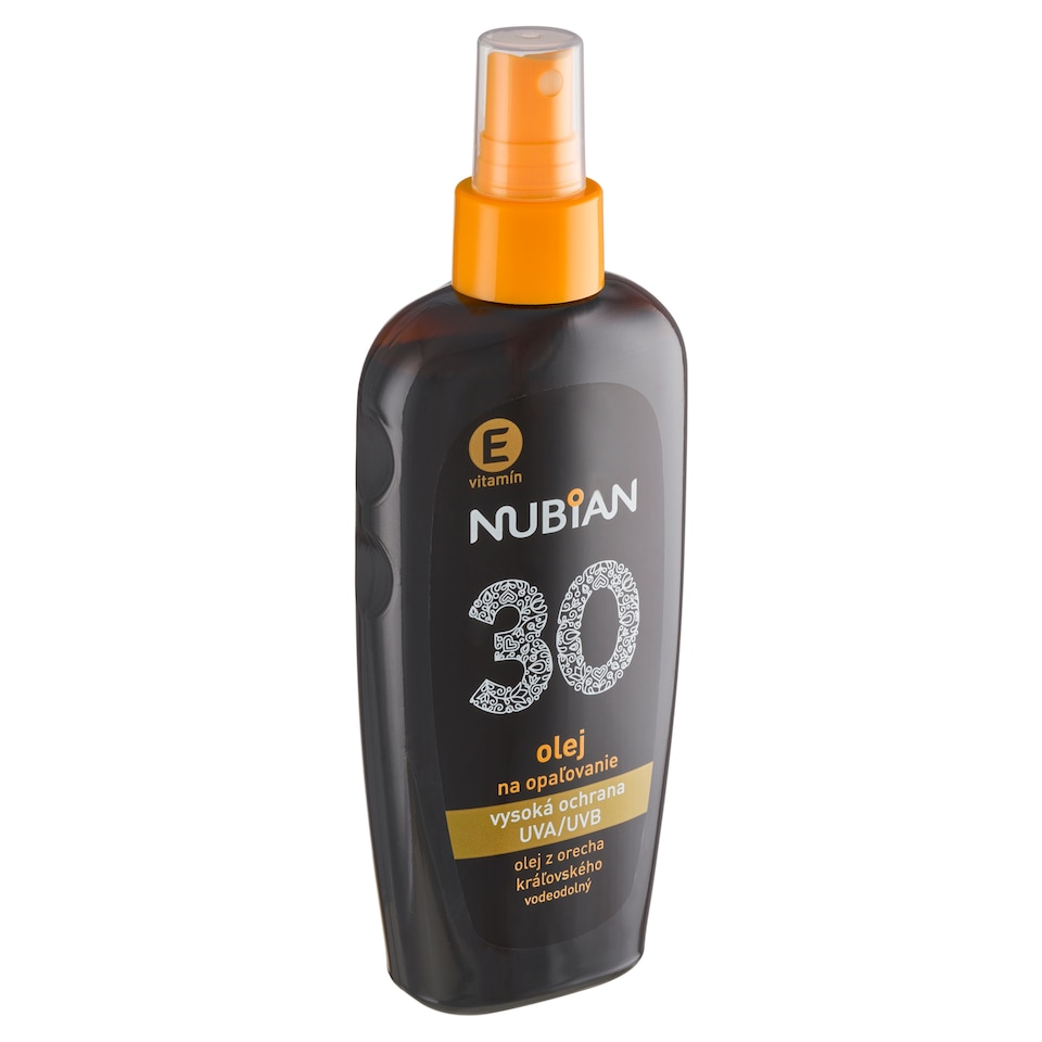 image 1 of Nubian Vodeodolný olej na opaľovanie SPF 30 200 ml