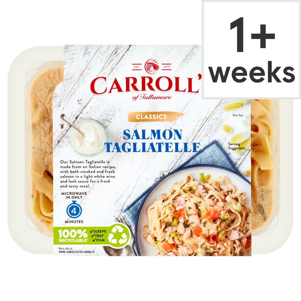 Carroll's Salmon Tagliatelle 400G