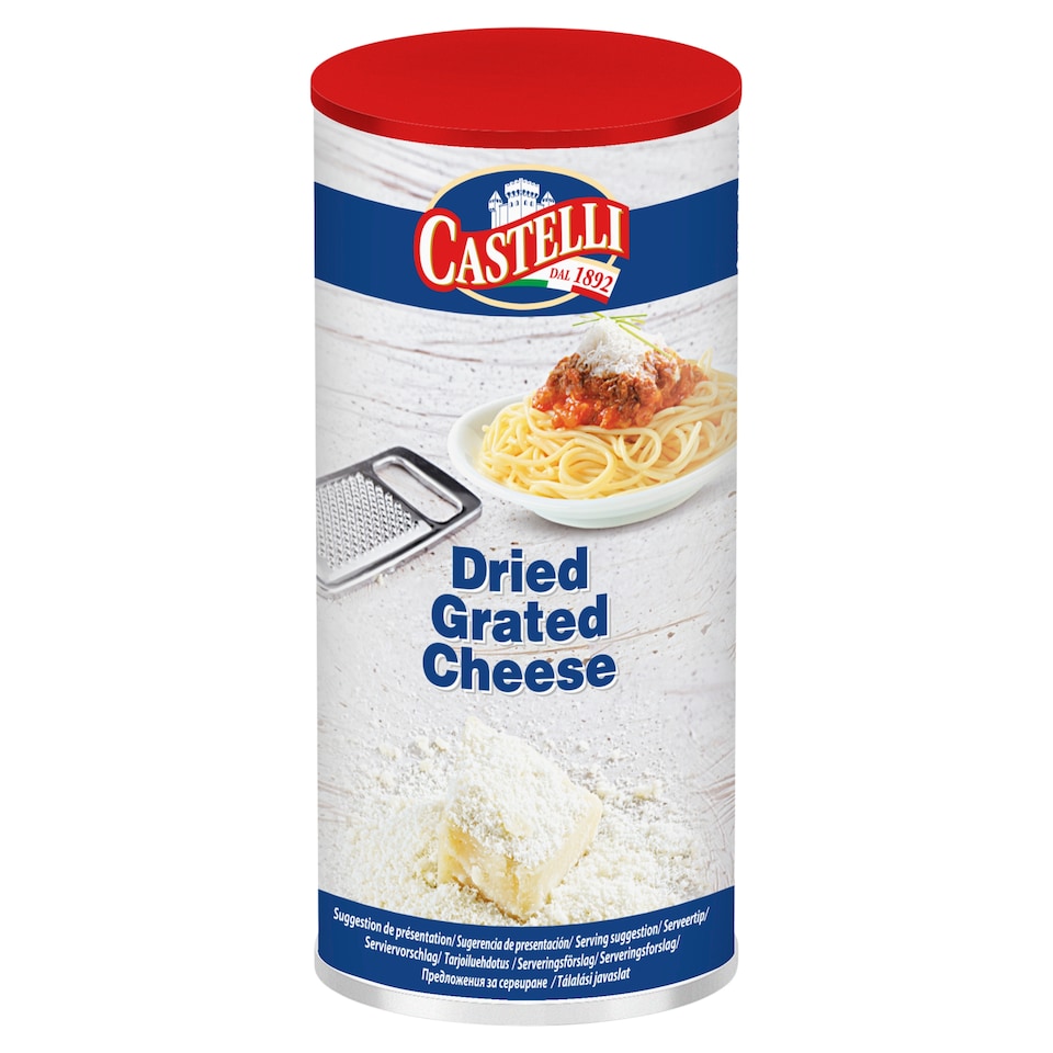 Castelli Dried Grated Hard Cheese 80 g