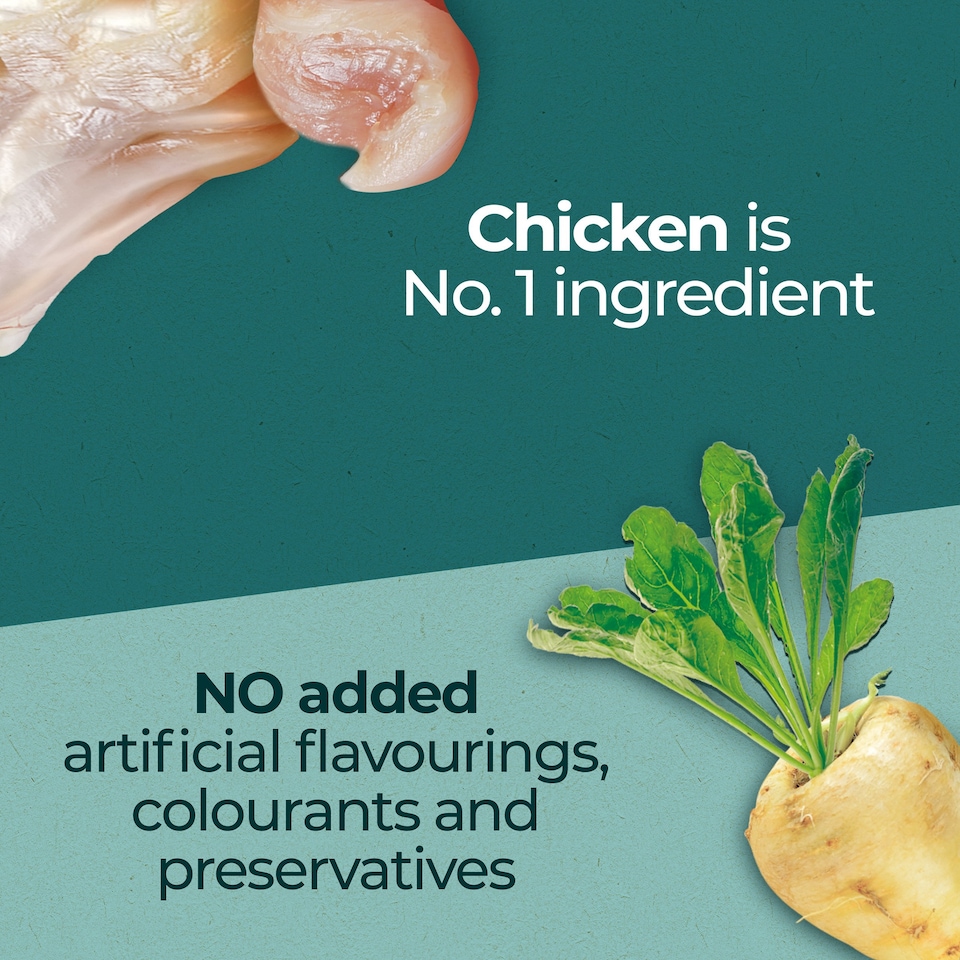 image 1 of Purina One Dual Nature Natural Defence Chicken & Cranberry 650G
