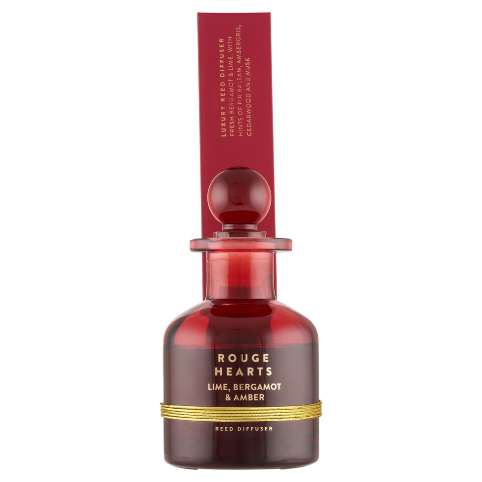 F&F Home Rouge Heart Lime, Bergamot & Amber Scented Diffuser 100 ml