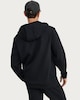 image 3 of 9 Peaks Hooded Full Zip Jacket in Black