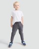 image 2 of F&F Boys Cotton Rich Cuffed Cargo Joggers in Grey