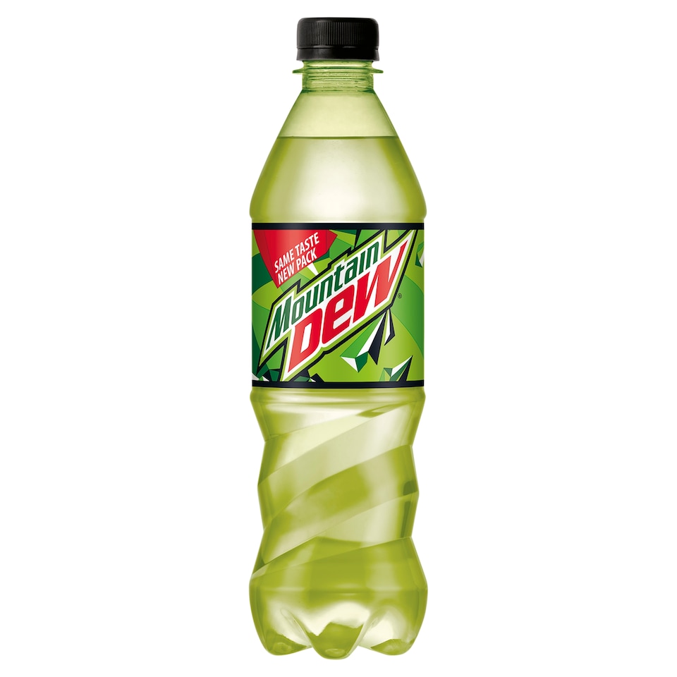 Mountain Dew Carbonated Soft Drink Flavoured with Citrus Aromas 0,5 l