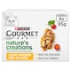image 1 of GOURMET Nature's Creations Poultry Wet Cat Food 8x85g