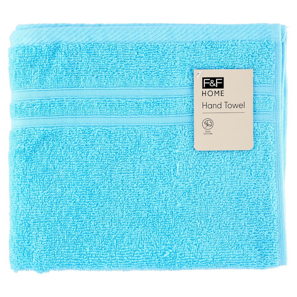 F&F Home Blue Hand Towel 50 x 90 cm