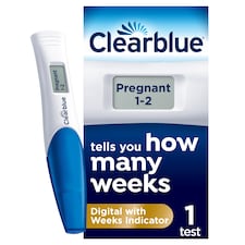 Clearblue Digital Pregnancy Test with Weeks Indicator 1 Pack