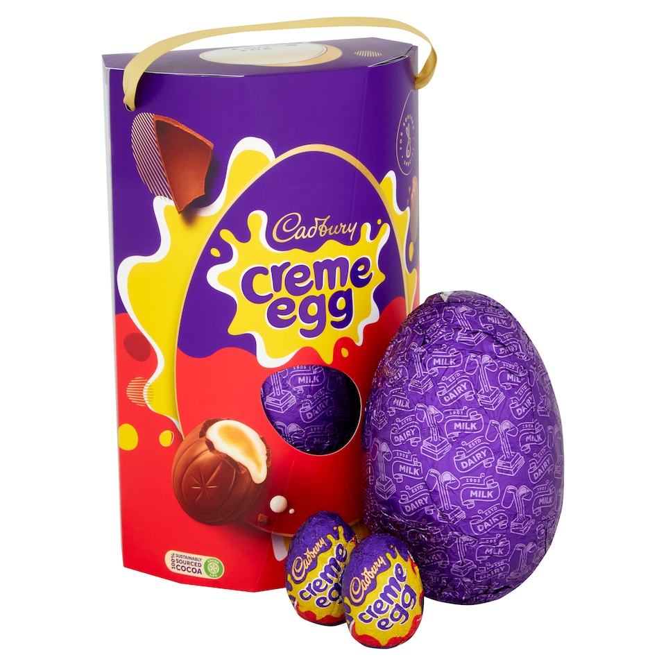 image 1 of Cadbury Crème Egg Chocolate Easter Egg 235g