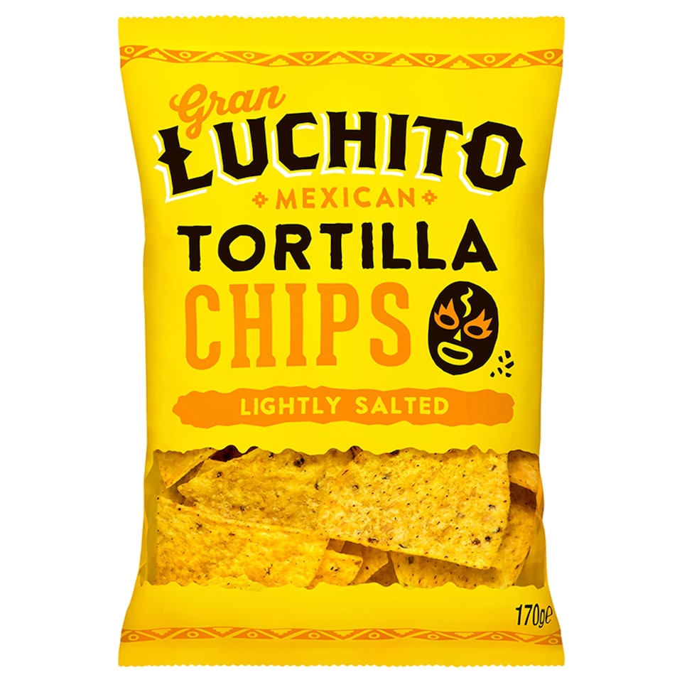 Gran Luchito Lightly Salted Tortilla Chips 170G