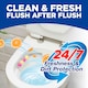 image 3 of Bloo Power Active Fruitopia Toilet Rim Block Twin 2x50g