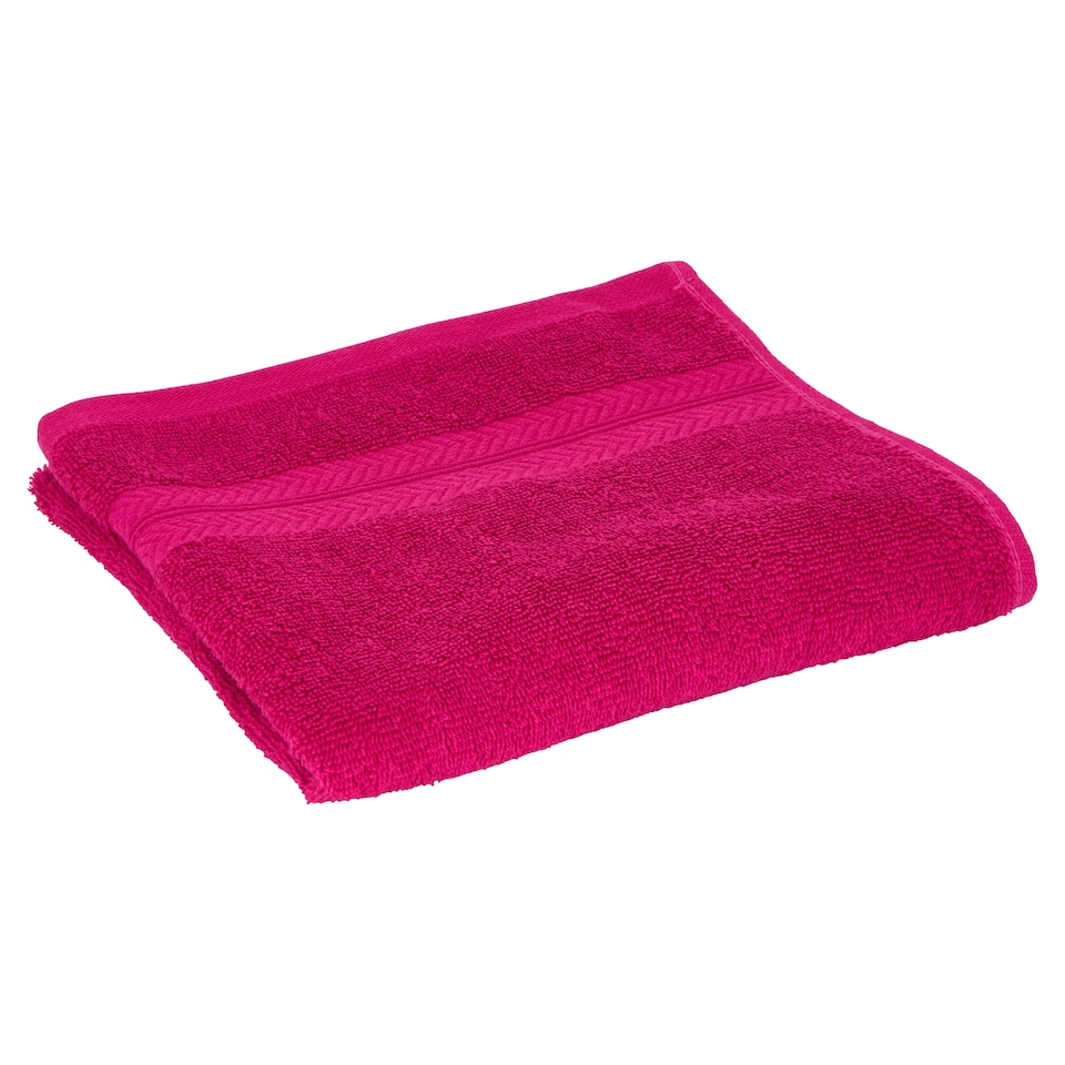 F&F Home Raspberry 100% Cotton Hand Towel