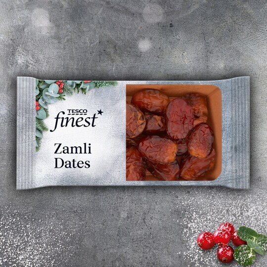 Tesco Finest Zamli Dates 200G Tesco Groceries