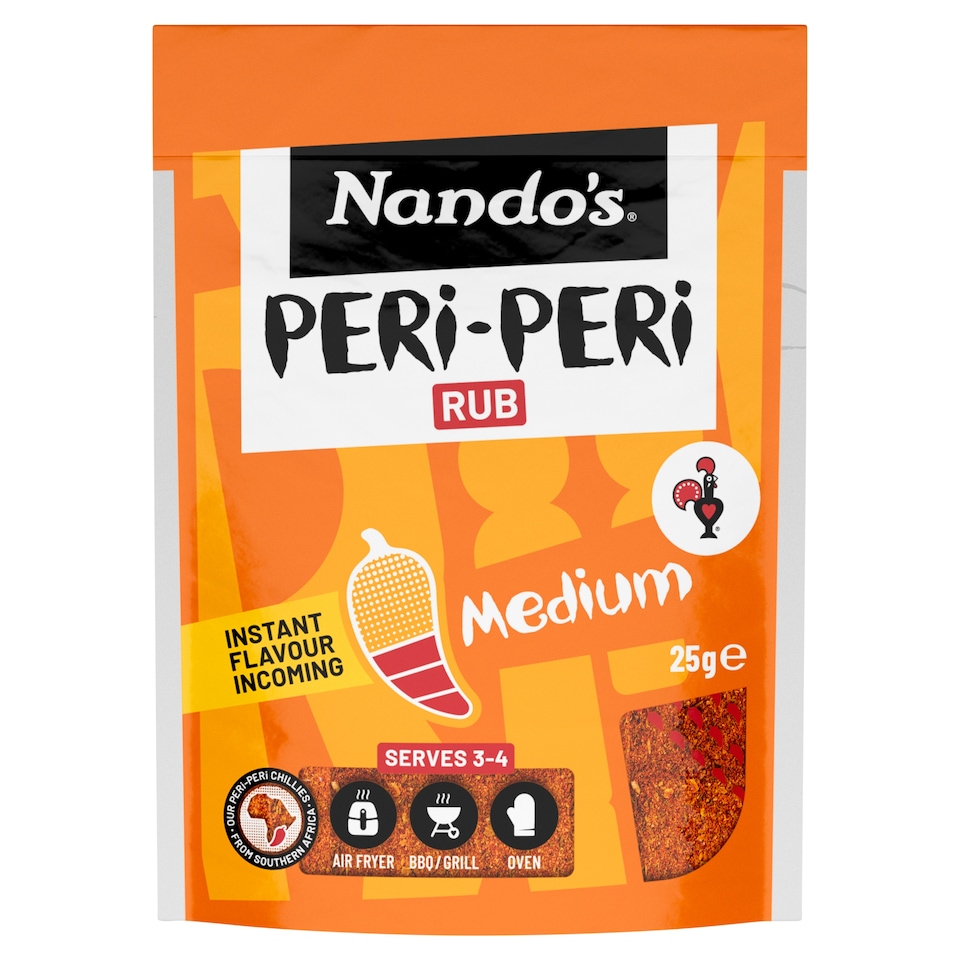 Nando's Peri-Peri Rub - Medium 25g