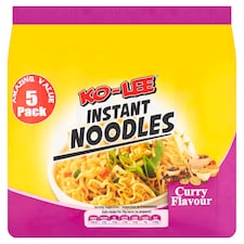 KO-LEE 5 PACK NOODLES CURRY 5X70GM