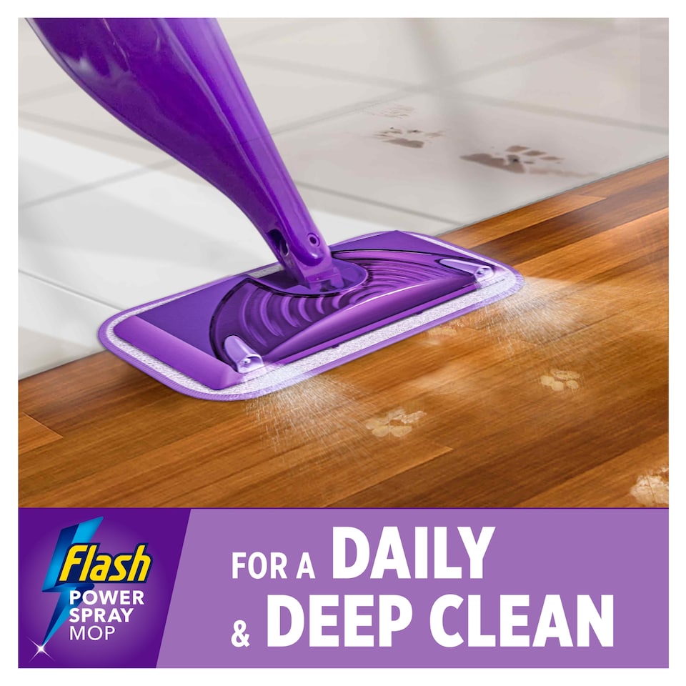 image 1 of Flash Power Spray Mop Refill Pack 12 Disposable Pads