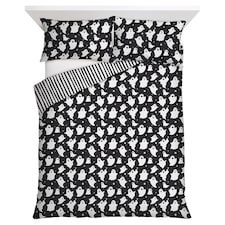 F&F Home Bedding Ghost Duvet Set Double