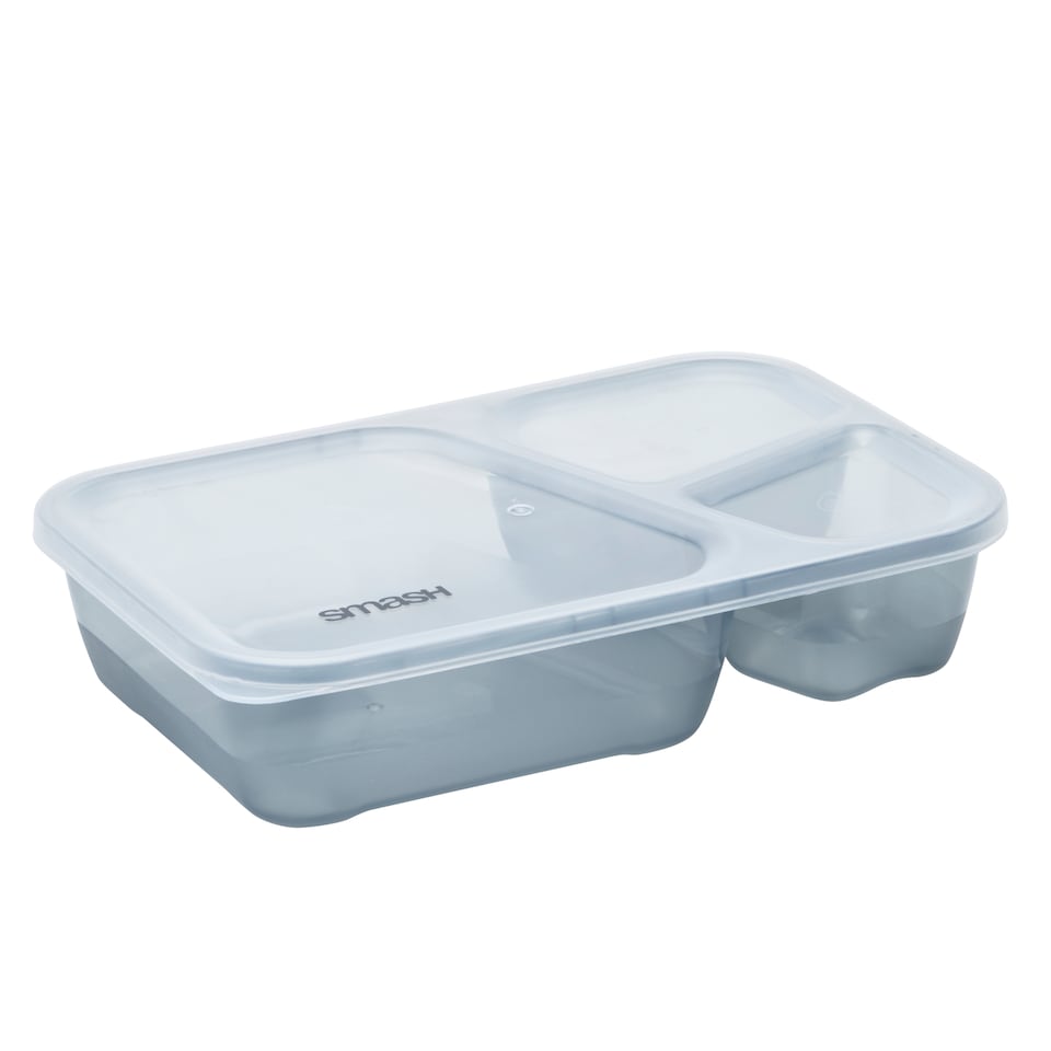 image 1 of Smash Black Meal Prep Containers 5 Pack