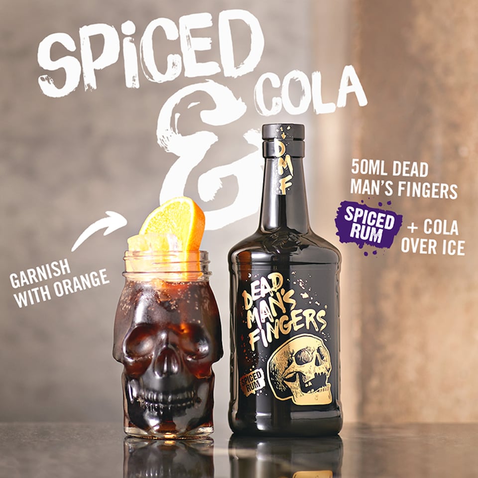 image 1 of Dead Man's Fingers Spiced Rum 70Cl