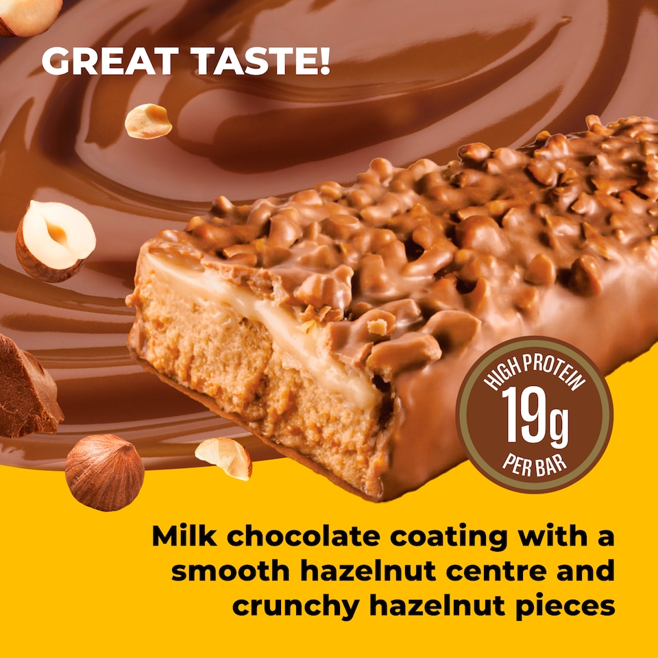 image 1 of Fulfil Chocolate Hazelnut Whip Flavour Protein & Vitamin Bar 55g