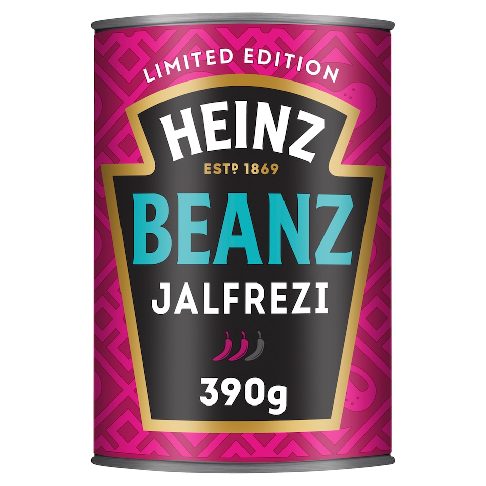 image 1 of Heinz Baked Beans Jalfrezi Beanz 390G