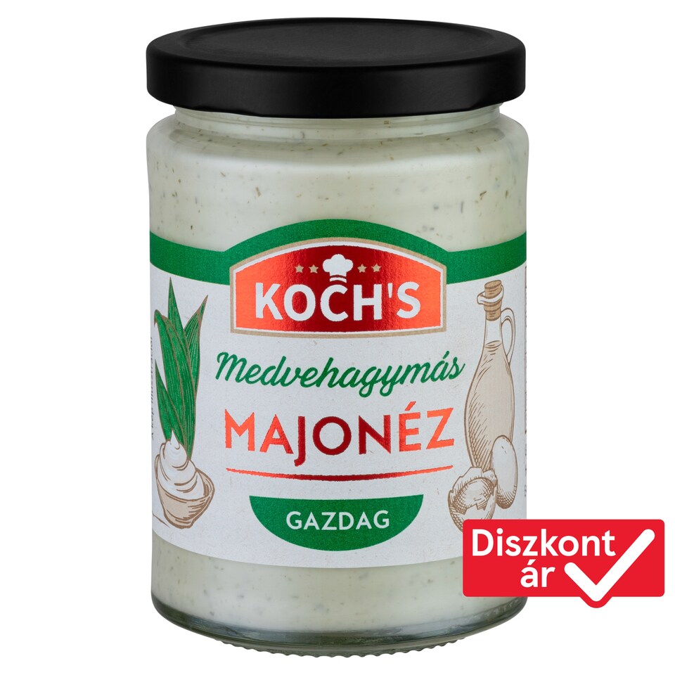KOCH'S Wild Garlic Mayonnaise 310 g