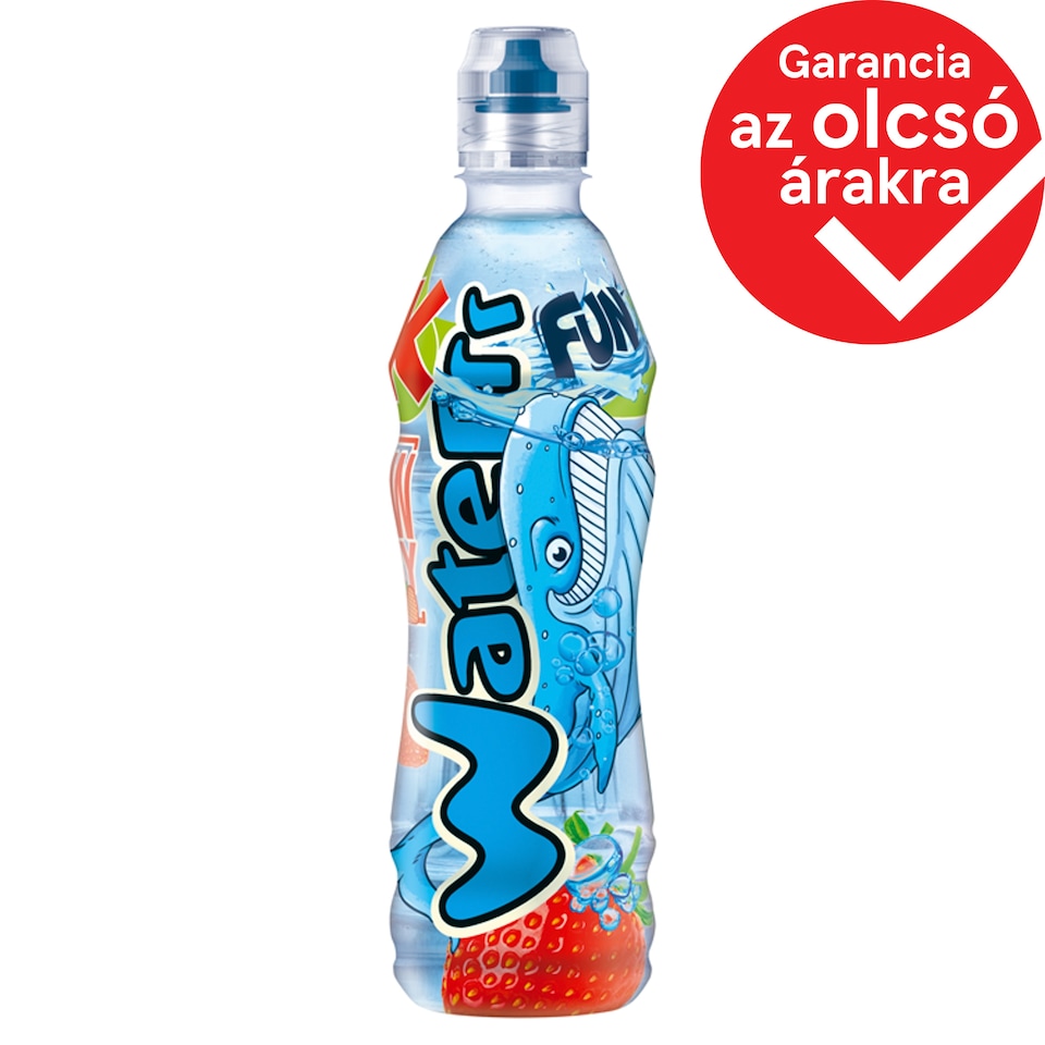 Kubu Waterrr Strawberry Non-Carbonated Soft Drink 500 ml