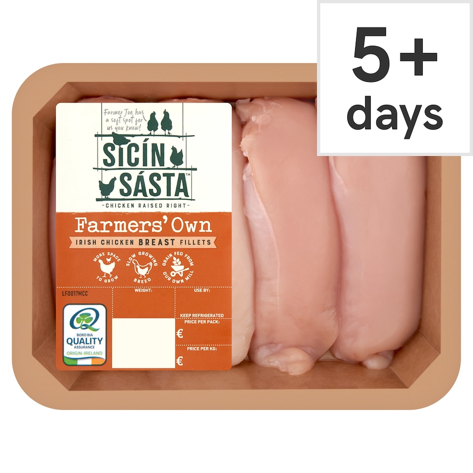 Sicin Sasta Irish Farmers Own Chicken Breast Fillets 500G