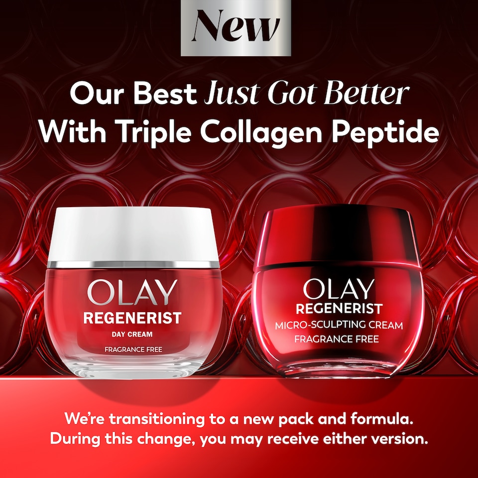 image 1 of Olay Regenerist Fragrance Free Day Cream Moisturiser 50ml