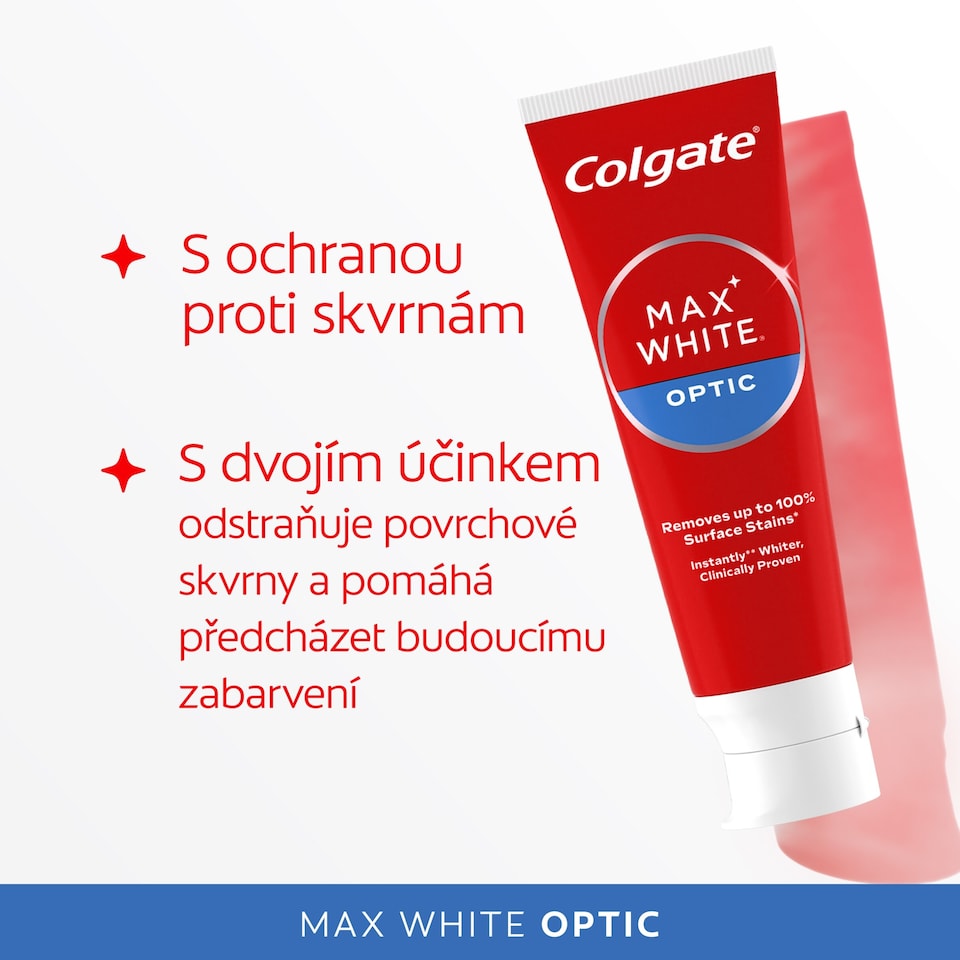 image 1 of Colgate Max White Optic Toothpaste {size}