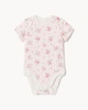 image 4 of F&F Baby 5-Pack Pure Cotton Floral Bodysuits in Pink