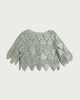 image 4 of F&F Floral Lace Blouse in Green