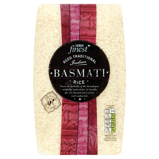 Tesco Finest Basmati Rice 2Kg Tesco Groceries