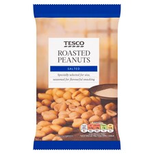 Tesco Salted Roasted Peanuts 200g