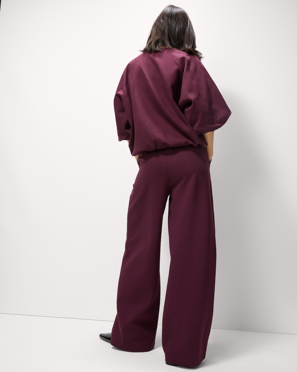 image 1 of F&F Cotton Rich Bubble Hem Co-ord T-Shirt in Purple