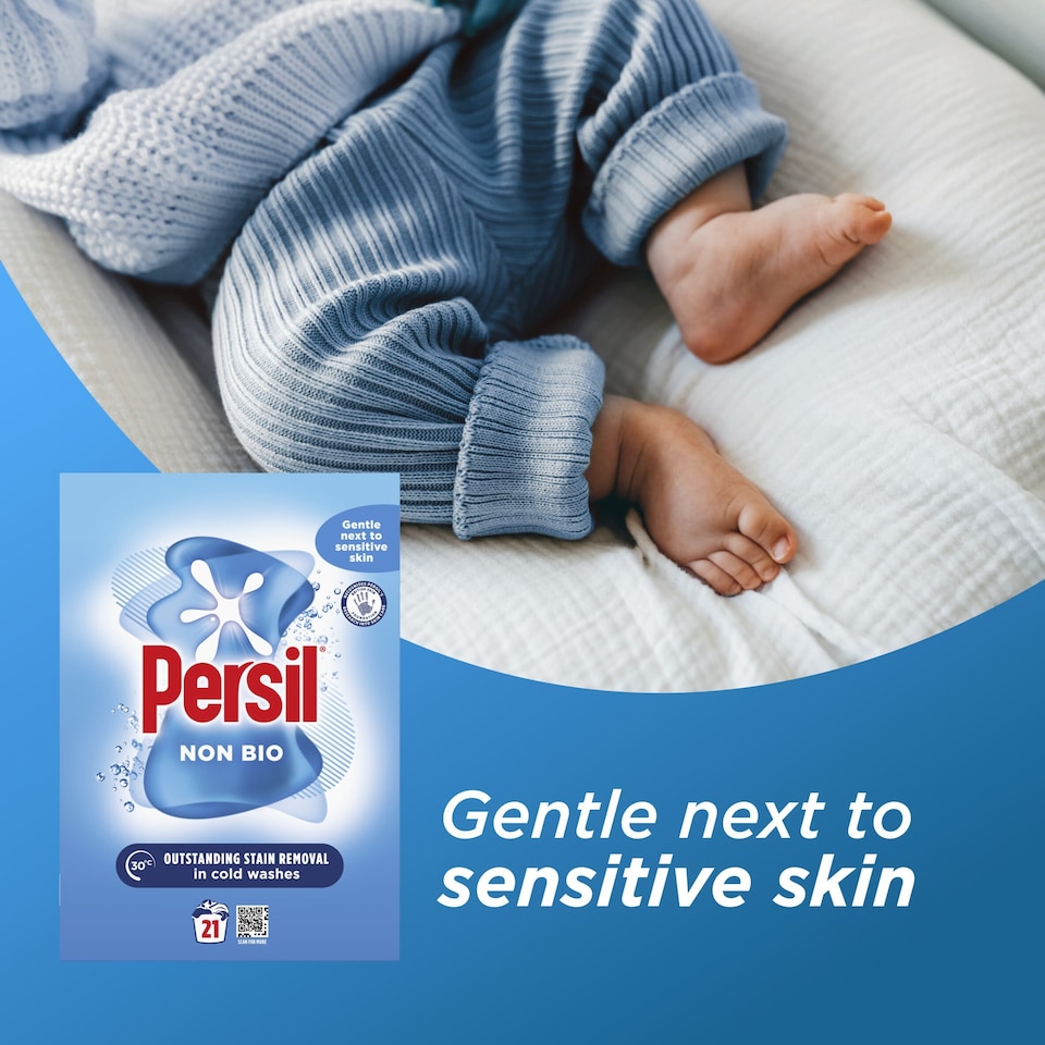 image 1 of Persil Non Biological Fabric Washing Powder 21W 1.05Kg