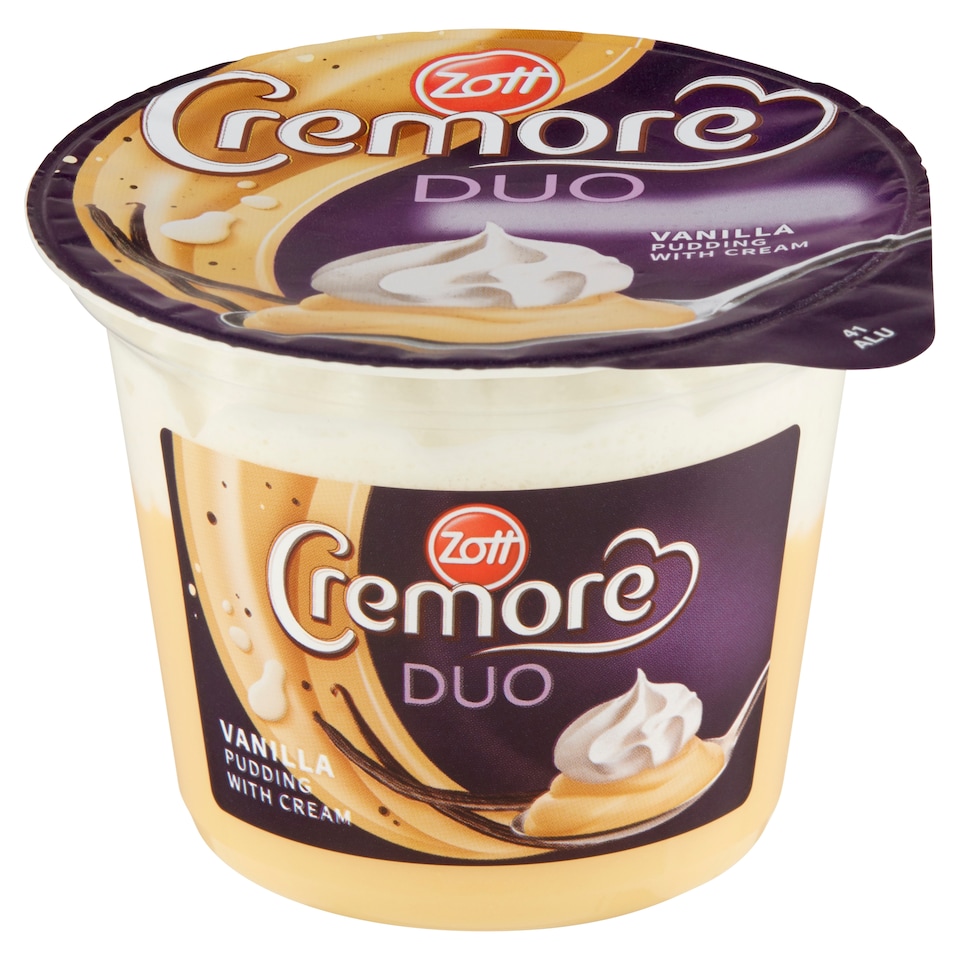 image 1 of Zott Cremore Duo Vanilla Pudding Cream 190g