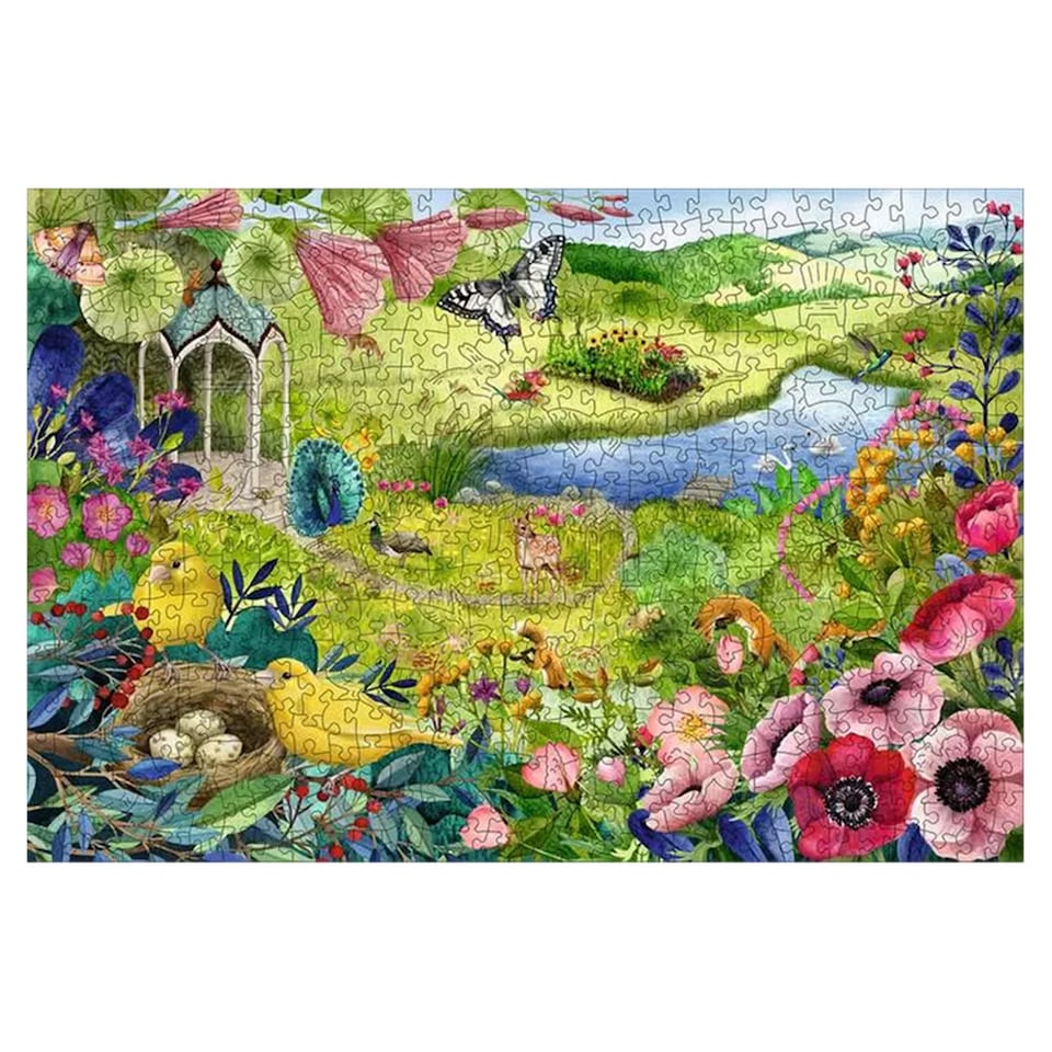 Ravensburger Wooden Jigsaw Puzzle Wildlife Garden 500 darabos puzzle  1. kép