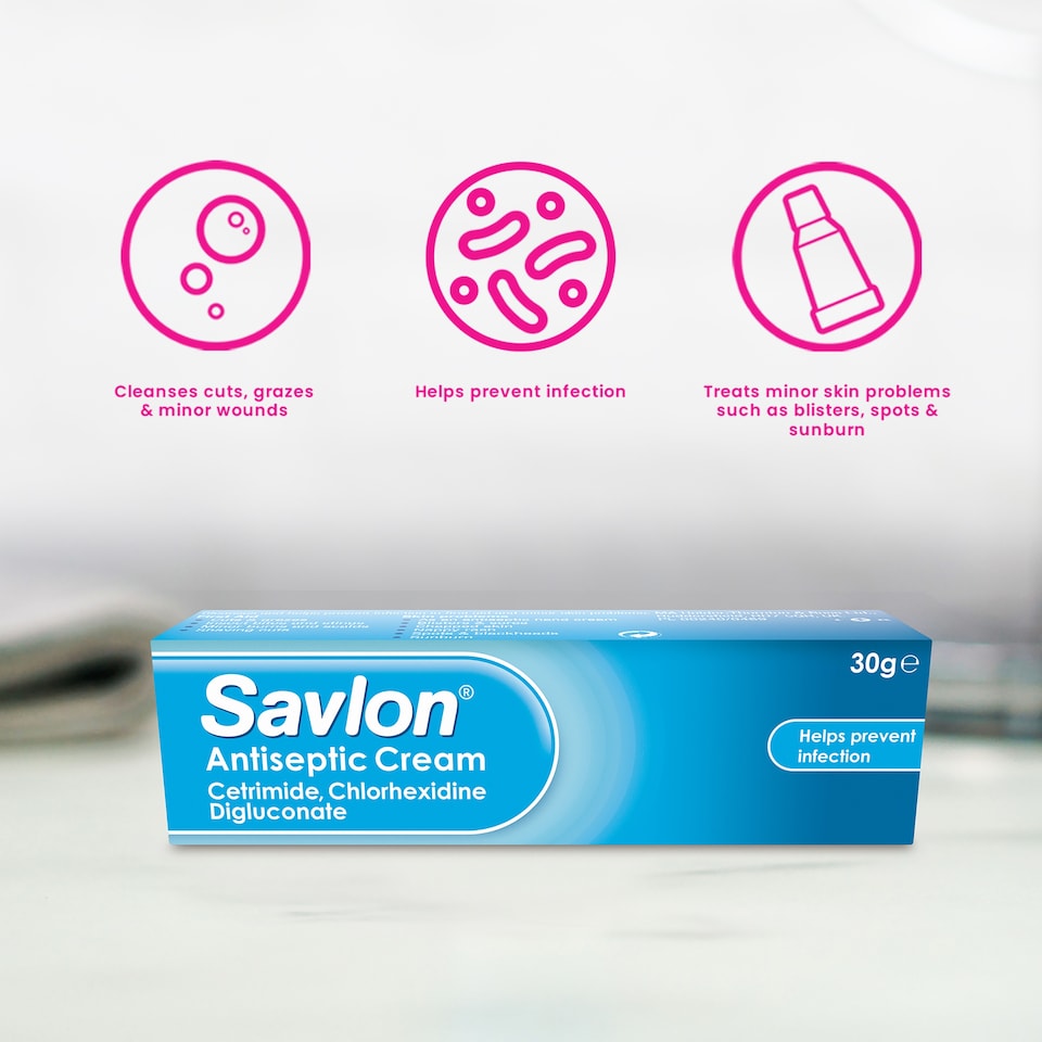 image 1 of Savlon Antiseptic Cream 30 G