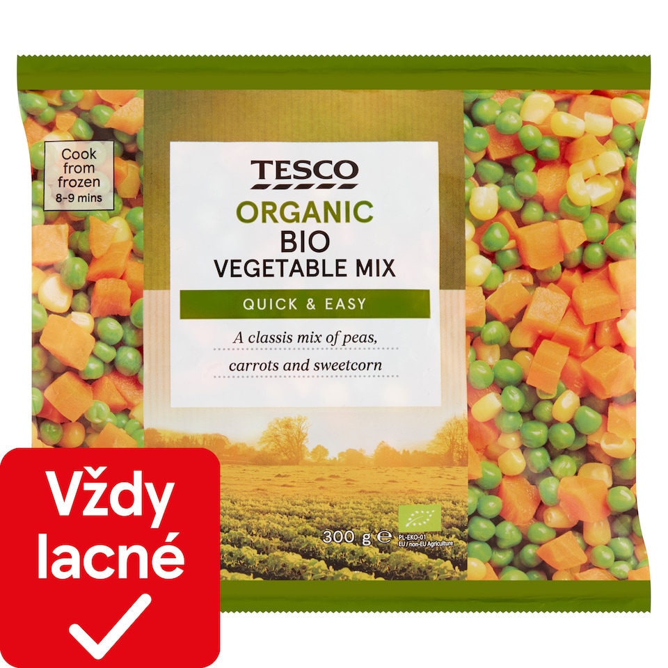 Tesco Organic Bio Vegetable Mix 300 g