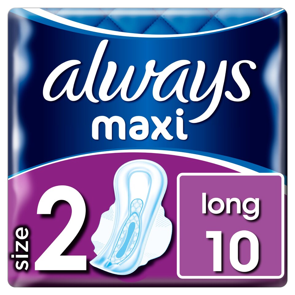 image 1 of Always Maxi Long S/Twls With Wings 10