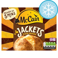 McCain 4 Baked Jacket Potatoes 800G