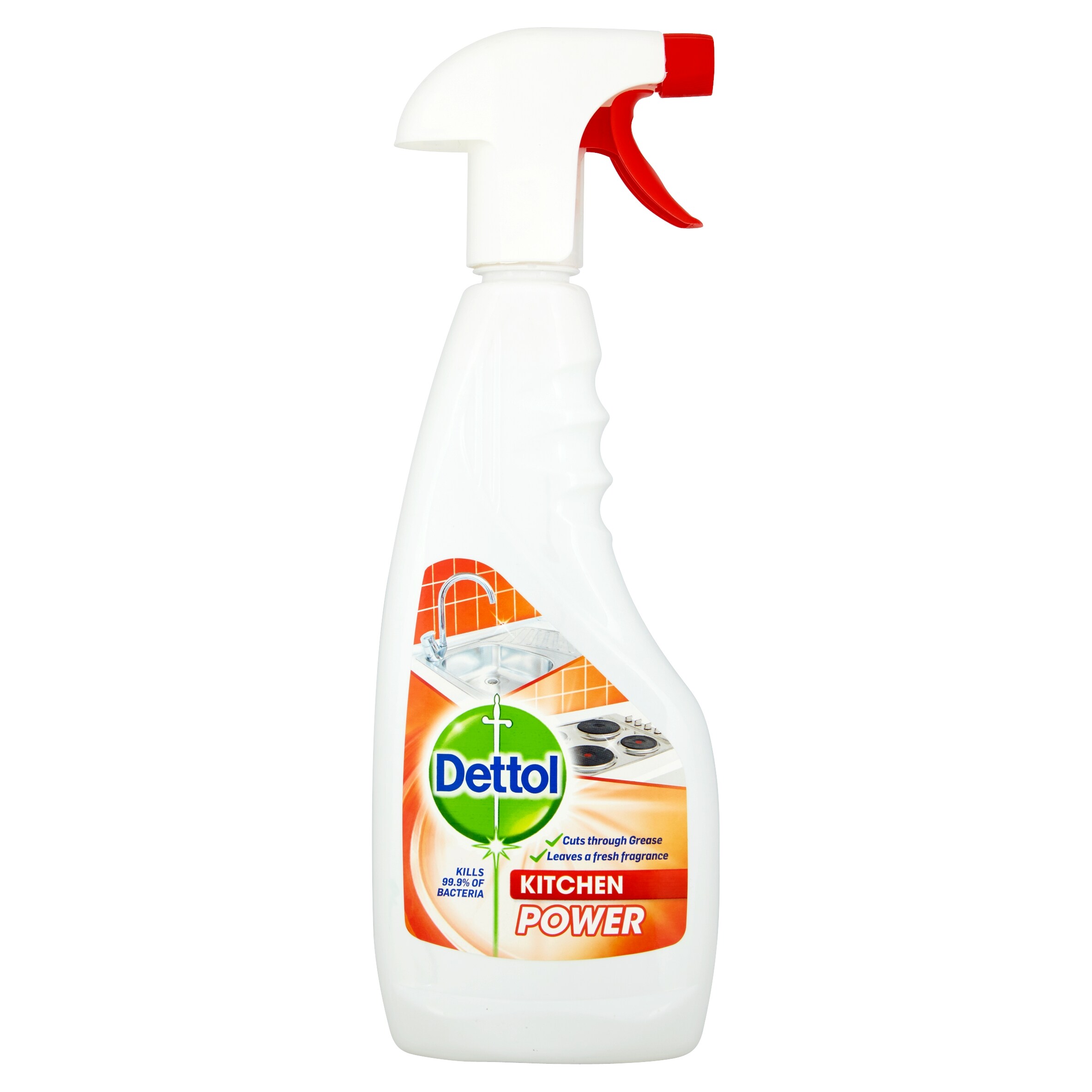 Dettol Kitchen Power Cleaner Spray 440 Ml - Tesco Groceries